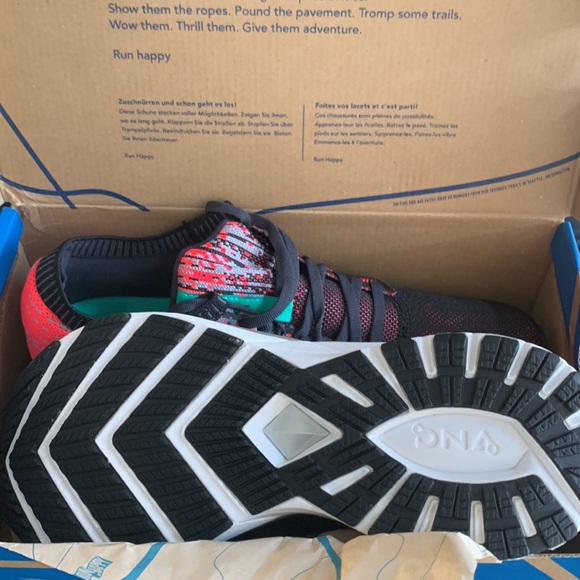 Brooks women shoes. Size 10.5, new , comfy. Pink/silver/black. They’re a steal. - Picture 9 of 11